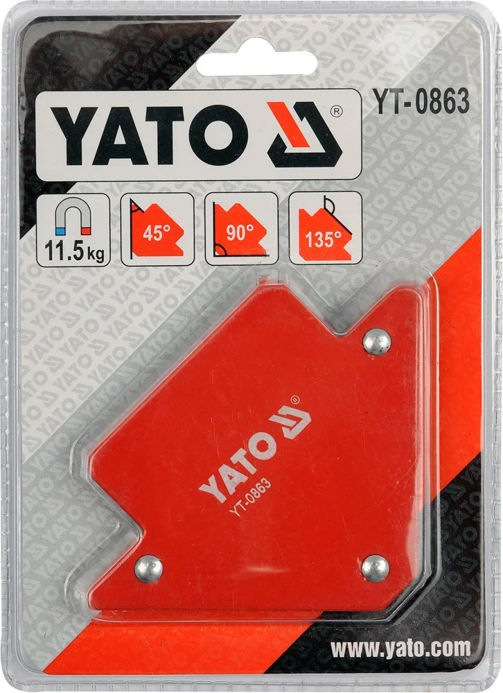 YT-0863 YATO Магнитная струбцина заварки 82х120х13 (фото 2)
