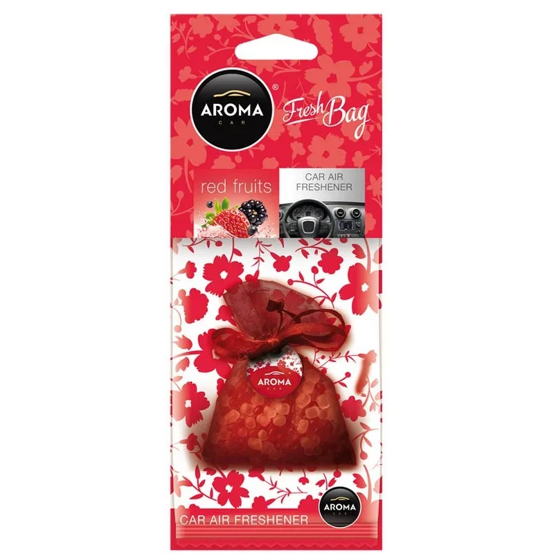 A92494 AROMA CAR Ароматизатор FRESH BAG RED FRUITS, 20 гр, гелевый (фото 1)