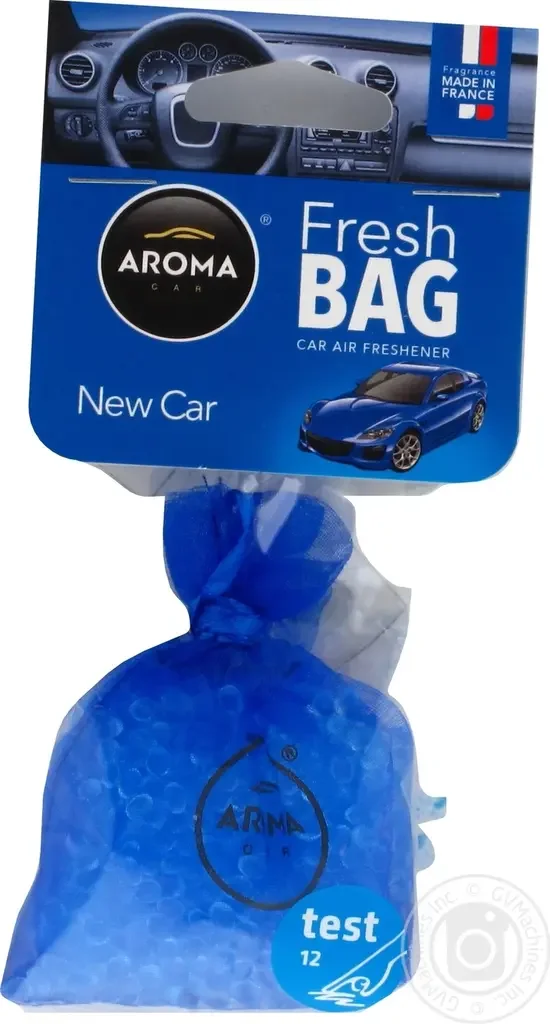 A92617 AROMA CAR Ароматизатор FRESH BAG NEW CAR, 20 гр, гелевый (фото 1)