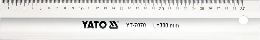 YT-7070 YATO Линейка алюминевая 300мм (фото 1)