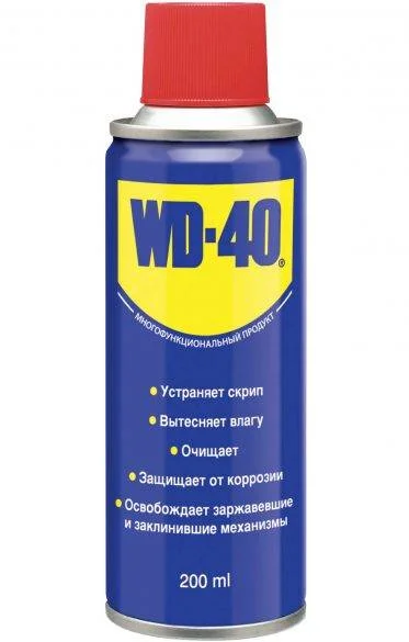 WD-40 200 WD-40 Очистительно-смазывающая смесь 200 мл (фото 1)