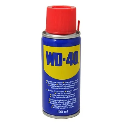 WD40100 WD-40 Смазка очистительная СМЕСЬ WD-40 100 мл - жидкий ключ (Коробка 24шт). (фото 1)