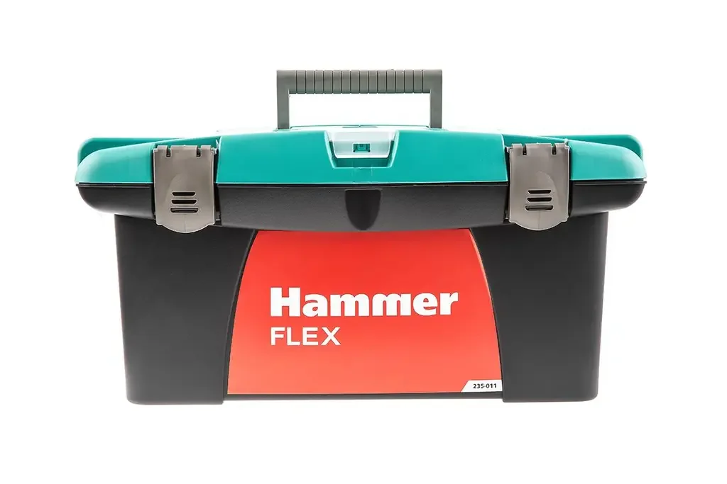 528831 HAMMER Ящик для инструмента Hammer Flex 235-011 19 inch, с морозостойким замком и органайзером 480 x 235 x 270 (фото 2)