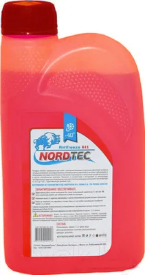 NORDTEC ANTIFREEZE-40 G12 красный 1кг NORDTEC Антифриз (фото 1)