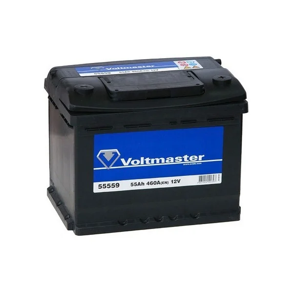55559 VOLTMASTER Аккумулятор VOLTMASTER 12V 55AH 460A ETN 0(R+) B13 (фото 1)