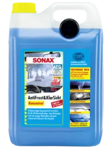 332 505 SONAX Жидкость для стеклоомывателя зимняя 5L концентрат, с чистящими д (фото 2)