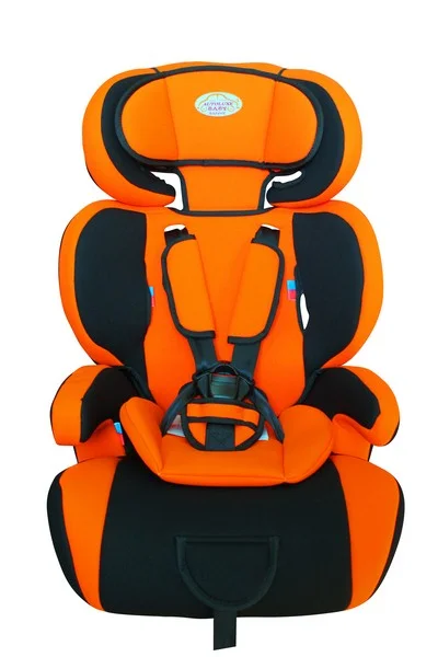 AUML3031-BO AUTOLUXE Автокресло детское (9-36кг) черно-оранжев. 5-точечных ремней безопасности, 2 положения ремней безопасности, регулировка подголовника по высоте. Трансформируется в бустер (фото 1)