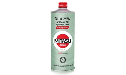 MJ-420-1 MITASU Масло трансмиссионное 75W полусинтетическое Ultra LV Gear Oil 1 л (фото 1)