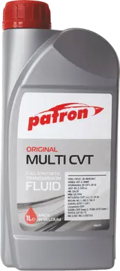 MULTI CVT 1L ORIGINAL PATRON Жидкость гидравлическая для вариаторов (фото 1)