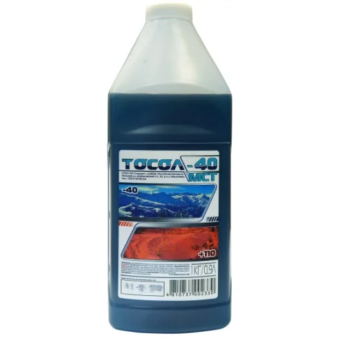 602330 GreenCool Жидкость охлаждающая 1кг, Тосол -40 МСТ синий (фото 2)