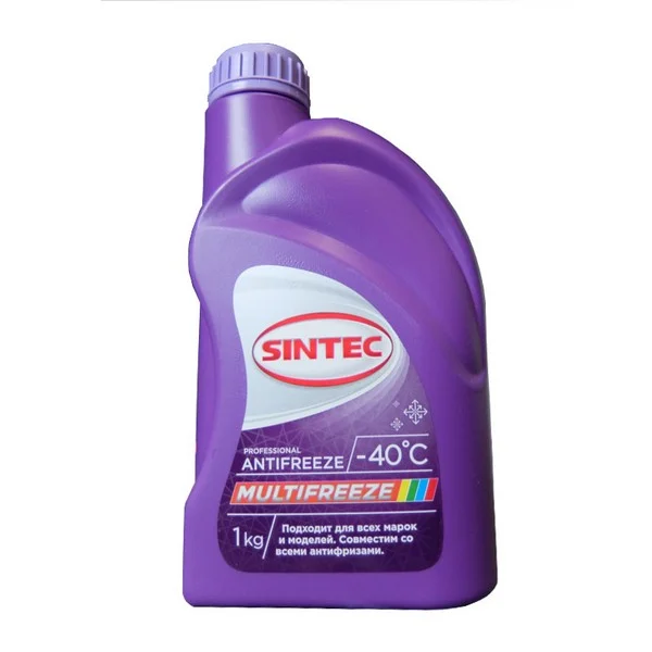 800533 SINTEC Антифриз фиолетовый Multifreeze 1 кг (фото 1)