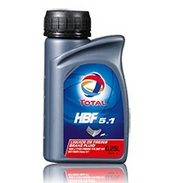 181943 TOTAL HBF DOT 5.1 0,25L Жидкость тормозная (фото 1)