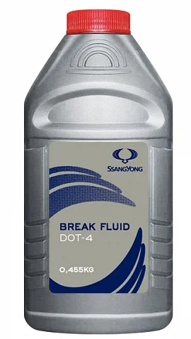 LLKDOT4004 SSANGYONG Жидкость тормозная 0.455кг - BRAKE FLUID DOT-4 (фото 1)