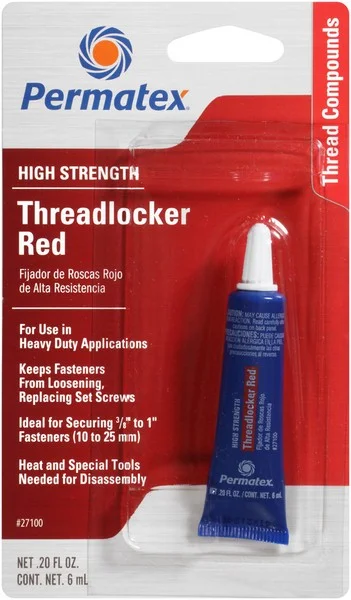 27100 PERMATEX Фиксатор резьбы high strength thredlocker red (фото 2)