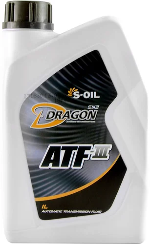 DATFIII4 S-OIL Жидкость гидравлическая ATF III (фото 1)
