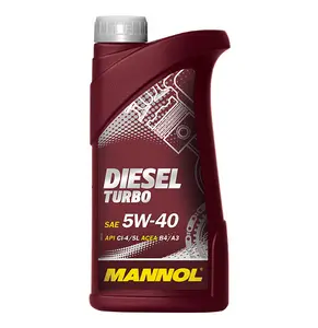 96013 MANNOL Моторное масло 5W40 синтетическое Diesel Turbo 1 л (фото 1)