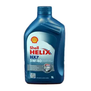 550046275 SHELL Моторное масло 5W40 полусинтетическое Helix HX7 1 л (фото 1)