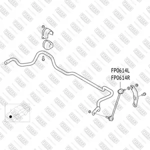 FP0614L FIXAR Тяга стабилизатора (фото 1)