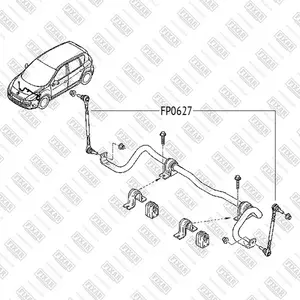 FP0627 FIXAR Тяга стабилизатора (фото 1)