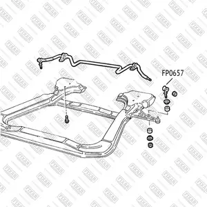 FP0657 FIXAR Тяга стабилизатора (фото 1)