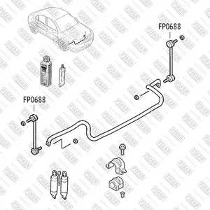FP0688 FIXAR Тяга стабилизатора (фото 1)