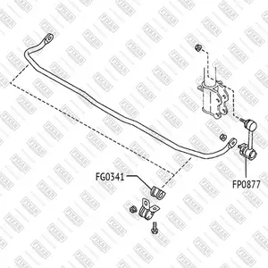 FP0877 FIXAR Тяга стабилизатора (фото 1)