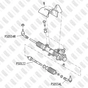 FS0122 FIXAR Тяга рулевая (фото 1)