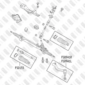 FS0155 FIXAR Тяга рулевая (фото 1)