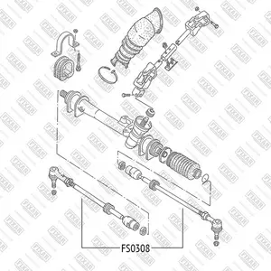 FS0308 FIXAR Тяга рулевая (фото 1)