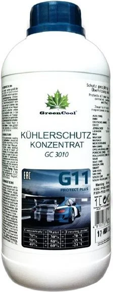 702637 GreenCool Антифриз G11 синий GС3010 1 л (фото 1)