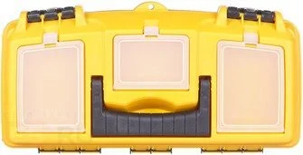 М2935 IDEA Ящик для инструмента пластмассовый ТИТАН 41х21,5х19,7 см (16") с секциями (фото 4)