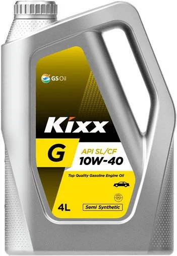 L5316440E1 KIXX Моторное масло 10W40 полусинтетическое G SL 4 л (фото 1)