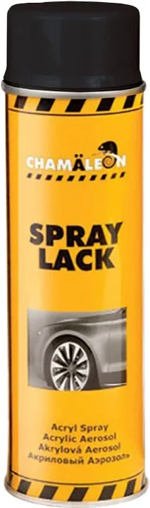 26002 CHAMAELEON Грунт аэрозольный Spraylack Primer черный 500 мл (фото 1)