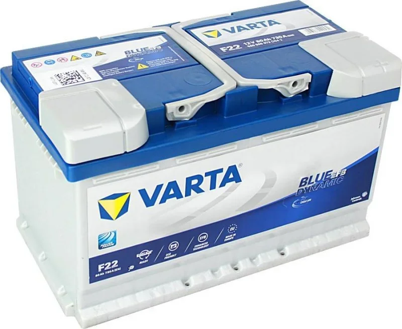 580500073D842 VARTA Аккумулятор автомобильный Blue Dynamic EFB 80 А·ч (фото 2)