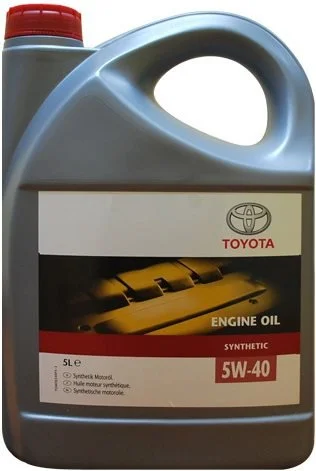08880-80835 TOYOTA Моторное масло 5W40 синтетическое Engine Oil 5 л (фото 2)