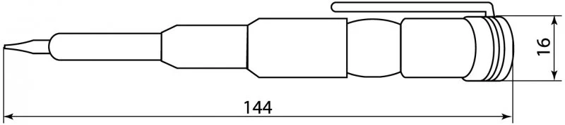 SQ0501-0002 TDM Отвертка индикаторная ОП-1 (фото 2)