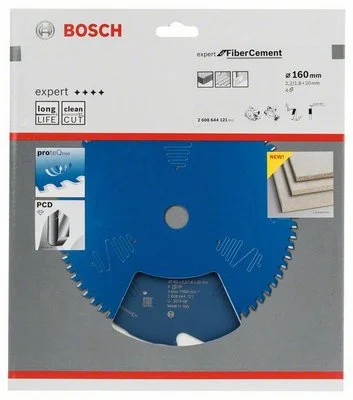2608644121 BOSCH Диск пильный 160х20 мм 4 зуба Expert for Fiber Cement (фото 2)