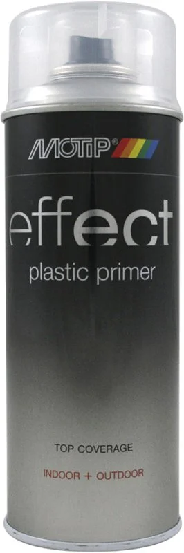 302103 MOTIP Грунт аэрозольный Deco Effect Plastic Primer 400 мл (фото 1)