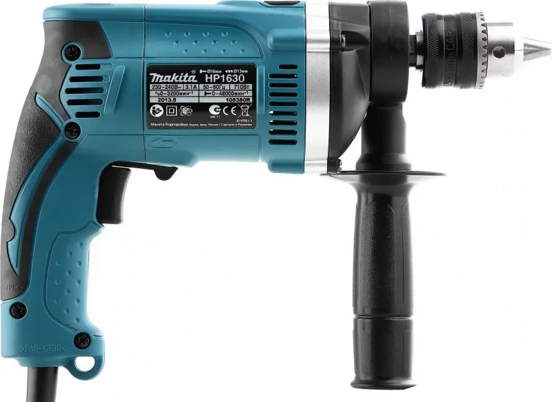 HP1630 MAKITA Дрель ударная HP 1630 (фото 3)