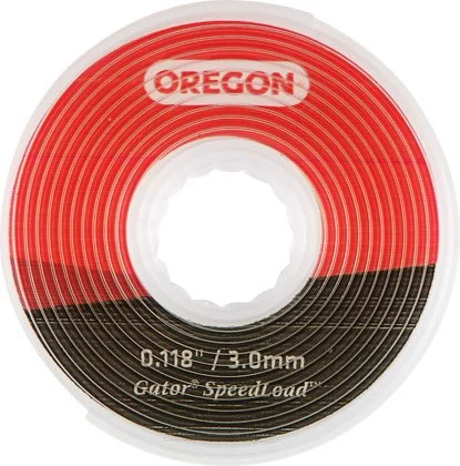 24-518-25 OREGON Леска для триммера d 3,0 мм х 5,52 м диск Gator SpeedLoad (фото 1)