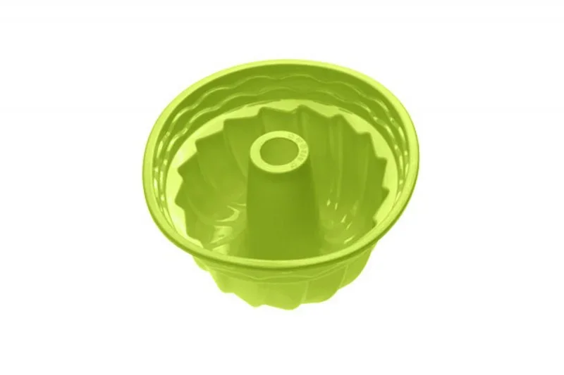 20-002813 PERFECTO LINEA Форма для выпечки кекса силиконовая 24х10,5 см зеленая (фото 1)