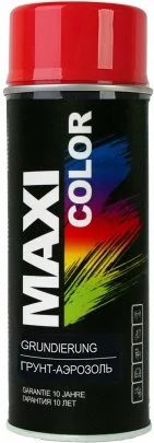 0003MX Maxi Color Грунтовка аэрозольная красный 400 мл (фото 1)