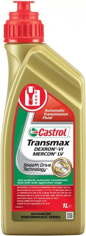 156CAA CASTROL Масло трансмиссионное Transmax DEXRON-VI Mercon LV 1 л (фото 2)
