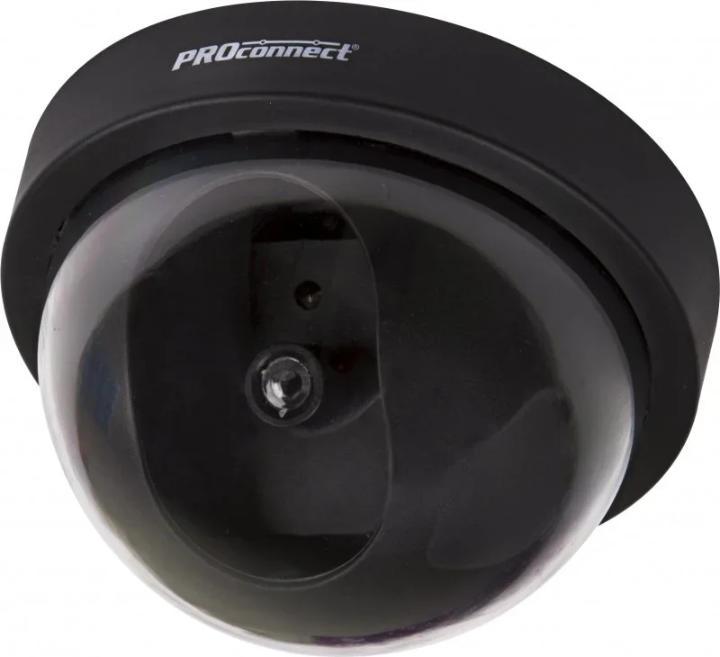 45-0220 PROCONNECT Муляж камеры видеонаблюдения черный (фото 1)