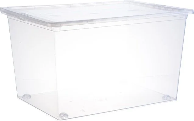 М2354 IDEA Коробка для хранения вещей пластиковая 530x370x300 мм (фото 1)