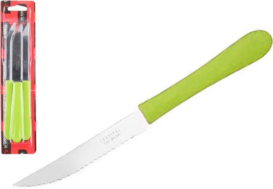 04.0101.18.07.000 DI SOLLE Нож для стейка New tropical 3 штуки (фото 1)