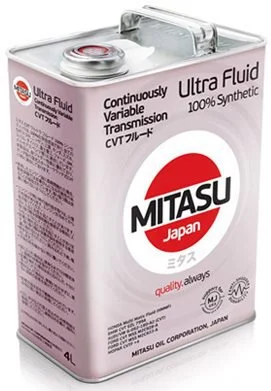 MJ-329G-4 MITASU Масло трансмиссионное синтетическое CVT Ultra Fluid 4 л (фото 1)