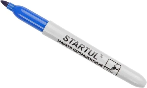 ST4350-02 STARTUL Маркер перманентный фетровый Profi синий (фото 2)