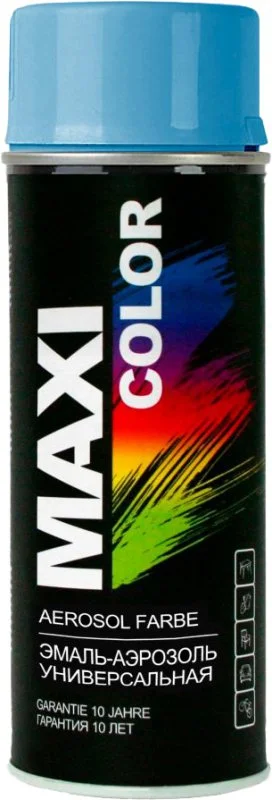 5012MX Maxi Color Эмаль аэрозольная универсальная голубой 5012 400 мл (фото 1)