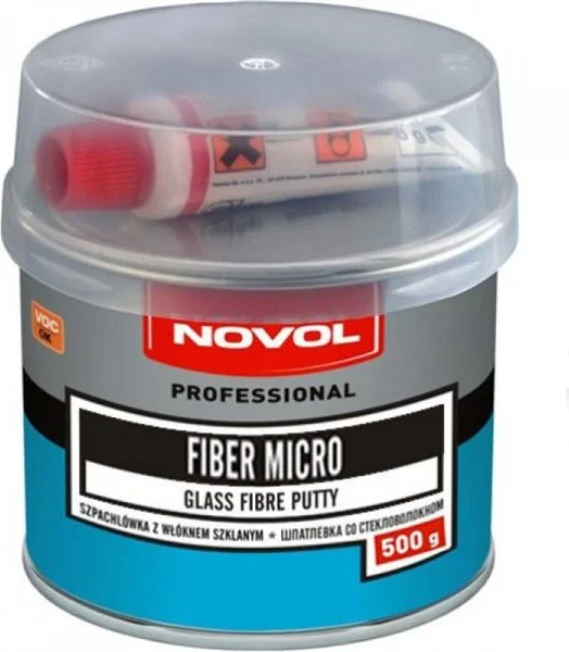 1231 NOVOL Шпатлевка Fiber Micro 0,5 кг (фото 1)